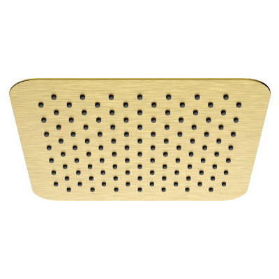 SLIM hlavová sprcha, 300x300x49mm, zlato mat/nerez SLIM hlavová sprcha, 300x300x49mm, zlato mat/nerez