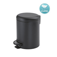 POTTY odpadkový koš 3l, Soft Close, černá mat POTTY odpadkový koš 3l, Soft Close, černá mat
