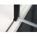ZOOM LINE BLACK sprchové dveře 1300mm, čiré sklo