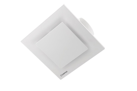 TECTO stropní ventilátor axiální s časovačem, 20W, potrubí 100mm, bílá TECTO stropní ventilátor axiální s časovačem, 20W, potrubí 100mm, bílá