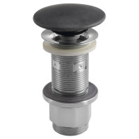Umyvadlová výpust 5/4“, click-clack, betonová zátka, antracit Umyvadlová výpust 5/4“, click-clack, betonová zátka, antracit