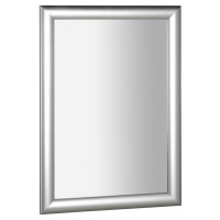 ESTA zrcadlo v dřevěném rámu 580x780mm, stříbrná s proužkem ESTA zrcadlo v dřevěném rámu 580x780mm, stříbrná s proužkem