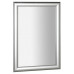 ESTA zrcadlo v dřevěném rámu 580x780mm, stříbrná s proužkem ESTA zrcadlo v dřevěném rámu 580x780mm, stříbrná s proužkem