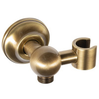 ANTEA držák sprchy s vyústěním, bronz ANTEA držák sprchy s vyústěním, bronz