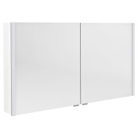 ALIX galerka s LED osvětlením, 2x dvířka, 126x70x17,5cm, bílá ALIX galerka s LED osvětlením, 2x dvířka, 126x70x17,5cm, bílá