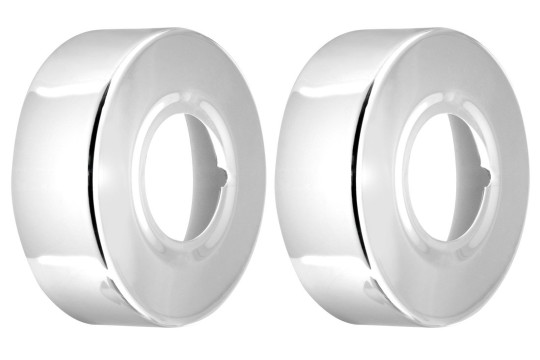 Rozeta 60/24 mm, výška 20 mm, chrom, pár Rozeta 60/24 mm, výška 20 mm, chrom, pár