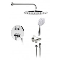 LUKA podomítkový sprchový set s pákovou baterií, 2 výstupy, chrom LUKA podomítkový sprchový set s pákovou baterií, 2 výstupy, chrom