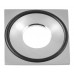 Rozeta hranatá 50/20mm, výška 3 mm, chrom Rozeta hranatá 50/20mm, výška 3 mm, chrom