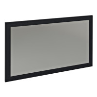 NIROX zrcadlo v rámu 1000x600mm, antracit matný