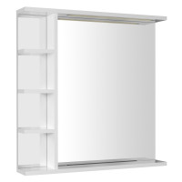 KORIN STRIP zrcadlo s LED osvětlením a policemi 70x70x12cm KORIN STRIP zrcadlo s LED osvětlením a policemi 70x70x12cm