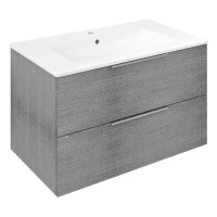 CIRASA umyvadlová skříňka 79,8x52x46cm, dub stříbrný CIRASA umyvadlová skříňka 79,8x52x46cm, dub stříbrný