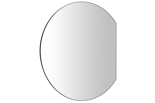 DARA CUT zrcadlo s LED podsvícením 20W, ø 100x90cm, topná fólie