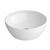 PURA keramické umyvadlo na desku průměr 42 cm, bílá lesk ExtraGlaze PURA keramické umyvadlo na desku průměr 42 cm, bílá lesk ExtraGlaze