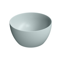 PURA keramické umyvadlo na desku, průměr 42x22cm, ghiaccio mat PURA keramické umyvadlo na desku, průměr 42x22cm, ghiaccio mat