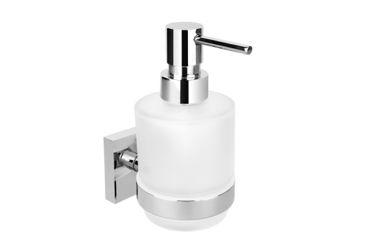 X-SQUARE dávkovač mýdla MINI 200ml, chrom (132109102) X-SQUARE dávkovač mýdla MINI 200ml, chrom (132109102)