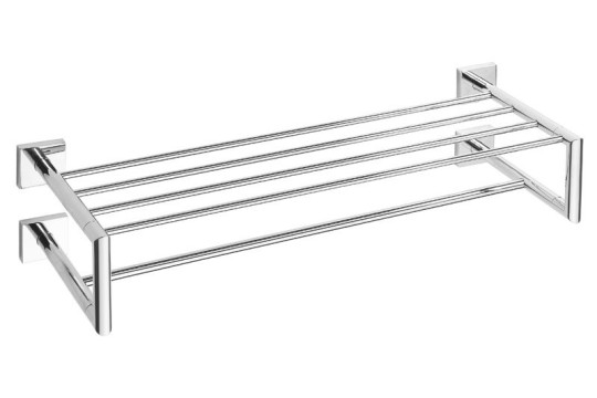 X-SQUARE polička na ručníky dvojitá s hrazdou 650x155x255mm, chrom (132205102) X-SQUARE polička na ručníky dvojitá s hrazdou 650x155x255mm, chrom (132205102)