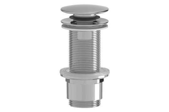 Umyvadlová výpust 5/4“, click-clack, velká zátka, 10-80mm, ABS/chrom Umyvadlová výpust 5/4“, click-clack, velká zátka, 10-80mm, ABS/chrom