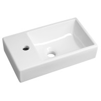 MINOS keramické umývátko 45x26x10 cm levé MINOS keramické umývátko 45x26x10 cm levé