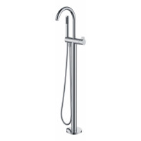 RHAPSODY vanová baterie s připojením do podlahy, výška 1077mm, chrom RHAPSODY vanová baterie s připojením do podlahy, výška 1077mm, chrom