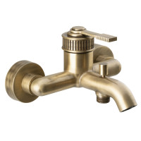 VERSI nástěnná vanová baterie, bronz VERSI nástěnná vanová baterie, bronz