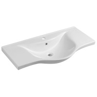 ZARA 100 keramické umyvadlo nábytkové 99,5x46,5cm, bílá ZARA 100 keramické umyvadlo nábytkové 99,5x46,5cm, bílá