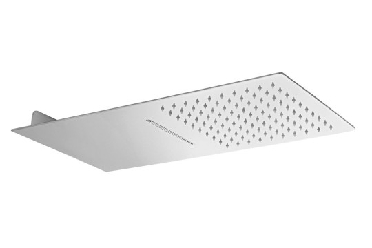 SLIM nástěnná hlavová sprcha s kaskádou, 250x550mm, nerez lesk SLIM nástěnná hlavová sprcha s kaskádou, 250x550mm, nerez lesk
