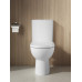 TALAMO WC kombi, Rimless, spodní/zadní odpad, bílá