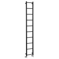 DINA otopné těleso 250x1680mm, černá mat DINA otopné těleso 250x1680mm, černá mat