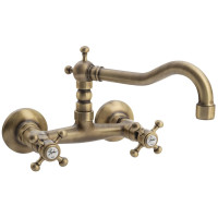 ANTEA nástěnná baterie, horní ramínko, bronz ANTEA nástěnná baterie, horní ramínko, bronz