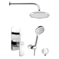DAPHNE podomítkový sprchový set s pákovou baterií, 2 výstupy, chrom DAPHNE podomítkový sprchový set s pákovou baterií, 2 výstupy, chrom
