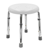HANDICAP koupelnová stolička, průměr 45cm, bílá HANDICAP koupelnová stolička, průměr 45cm, bílá