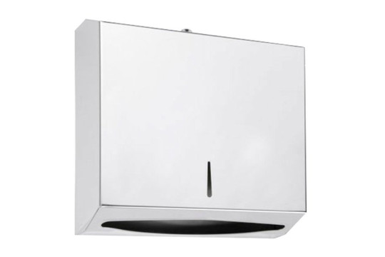 Zásobník na papírové ručníky 285x265x105 mm, leštěná nerez (113103031) Zásobník na papírové ručníky 285x265x105 mm, leštěná nerez (113103031)