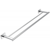 Dvojitý držák ručníků 600 mm, chrom Dvojitý držák ručníků 600 mm, chrom