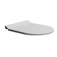 WC sedátko SLIM soft close, duroplast, bílá mat/chrom WC sedátko SLIM soft close, duroplast, bílá mat/chrom