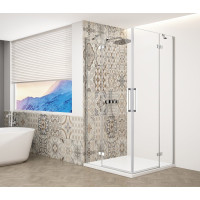 TRINITY CHROME čtvercový sprchový kout 1000x1000mm, rohový vstup, čiré sklo TRINITY CHROME čtvercový sprchový kout 1000x1000mm, rohový vstup, čiré sklo