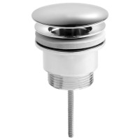 Umyvadlová výpust 5/4“, neuzavíratelná, velká zátka, 5-65mm, chrom Umyvadlová výpust 5/4“, neuzavíratelná, velká zátka, 5-65mm, chrom