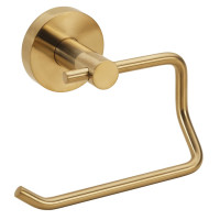 X-ROUND GOLD držák toaletního papíru bez krytu, zlato mat X-ROUND GOLD držák toaletního papíru bez krytu, zlato mat
