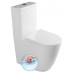 TURKU RIMLESS WC kombi mísa zvýšená, spodní/zadní odpad, bílá TURKU RIMLESS WC kombi mísa zvýšená, spodní/zadní odpad, bílá