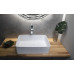 THIN umyvadlo na desku, Rockstone, 50x37 cm, bílá mat THIN umyvadlo na desku, Rockstone, 50x37 cm, bílá mat