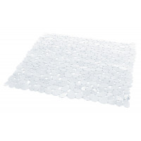 RIVER podložka do sprchového koutu, 54x54 cm, s protiskluzem, PVC, čirá RIVER podložka do sprchového koutu, 54x54 cm, s protiskluzem, PVC, čirá