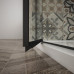 TRINITY BLACK čtvercový sprchový kout 900x900mm, rohový vstup, čiré sklo