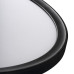 AZPO stropní LED svítidlo, ø 225mm, 11,8W, 3000/4000/6000K, IP54, černá mat