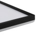 AZPO stropní LED svítidlo, 225x225mm, 12,3W, 3000/4000/6000K, IP54, černá mat