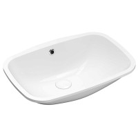 NUVO keramické umyvadlo pod desku, 55x38cm, bílá NUVO keramické umyvadlo pod desku, 55x38cm, bílá