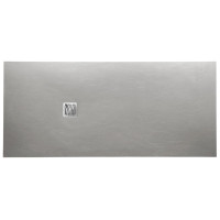 MITIA sprchová vanička z litého mramoru, obdélník 140x90x3 cm, šedá MITIA sprchová vanička z litého mramoru, obdélník 140x90x3 cm, šedá