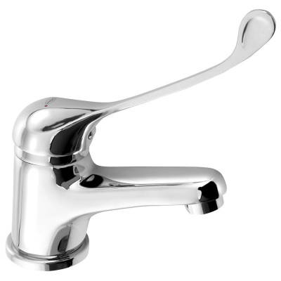 HOFFER stojánková umyvadlová baterie, lékařská páka, chrom HOFFER stojánková umyvadlová baterie, lékařská páka, chrom