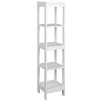 ETIDE policový regál vysoký 36x152x36 cm, bílá mat ETIDE policový regál vysoký 36x152x36 cm, bílá mat