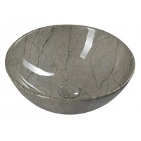 DALMA keramické umyvadlo 42x42x16,5 cm, grigio DALMA keramické umyvadlo 42x42x16,5 cm, grigio