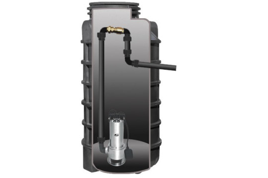 SUMOBOX 2000 - 1x BEST INOX 1100, Přečerpávací box