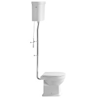 CLASSIC WC mísa s nádržkou, spodní odpad, bílá-chrom CLASSIC WC mísa s nádržkou, spodní odpad, bílá-chrom